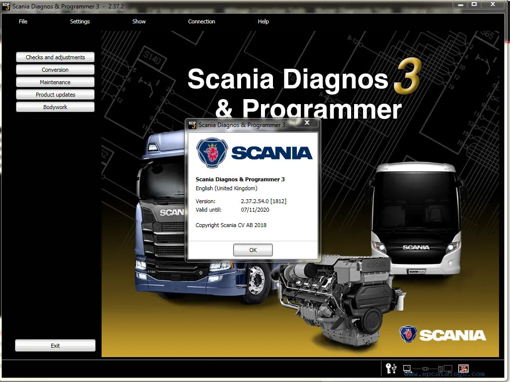 ✔️Scania SDP3 v2.37.2 Diagnostic & Programmer DEALER SOFTWARE  VCI2 VCI3 OBD2 AUTO DIAGNOSTIC OBD2 SOFTWARES