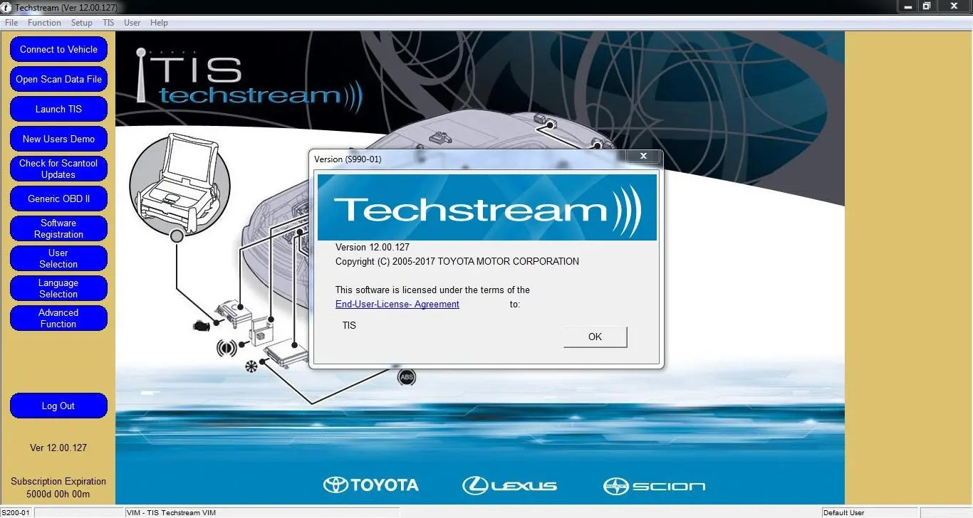 ✔️ TOYOTA Scion LEXUS TECHSTREAM 2023 DEALER DIAGNOSTIC SOFTWARE AUTO DIAGNOSTIC OBD2 SOFTWARES